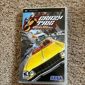 SEGA Crazy Taxi: Fare Wars for PSP - Black and Gray
